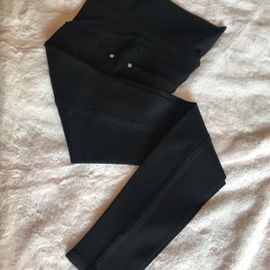 7 for All Mankind Maternity black pants